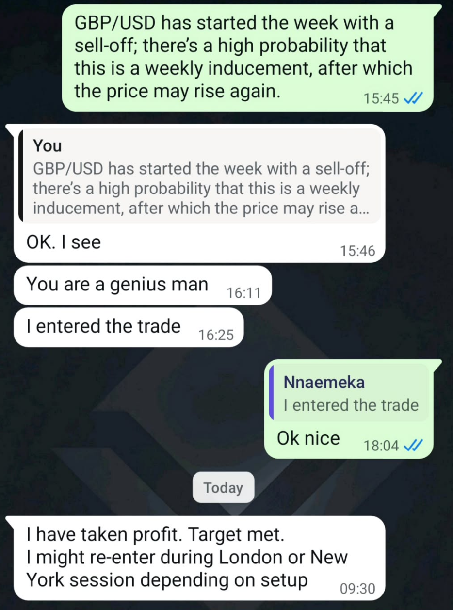 Trading Result 16